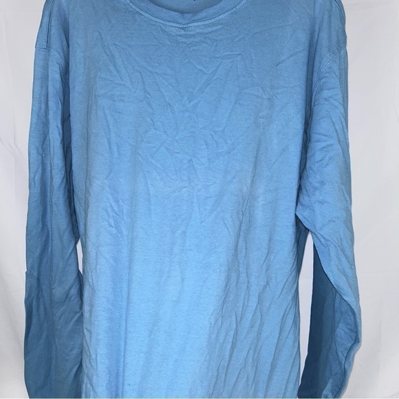 Falls Creek Shirt Long Sleeve Pull Over Crewneck Light Weight Layer Tee Shirt - Picture 3 of 8